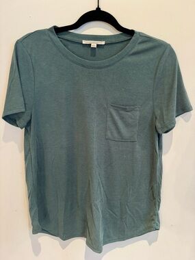 Green Envelope Sage Green T-Shirt Size Small